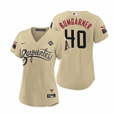Women's Arizona Diamondbacks #40 Madison Bumgarner Gold 2023 World Series City Connect Stitched Jersey(Run Small) Dzhi,baseball caps,new era cap wholesale,wholesale hats